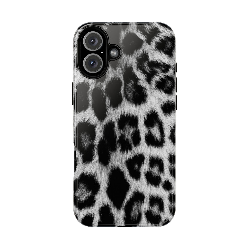 B&W Leopard Phone Case