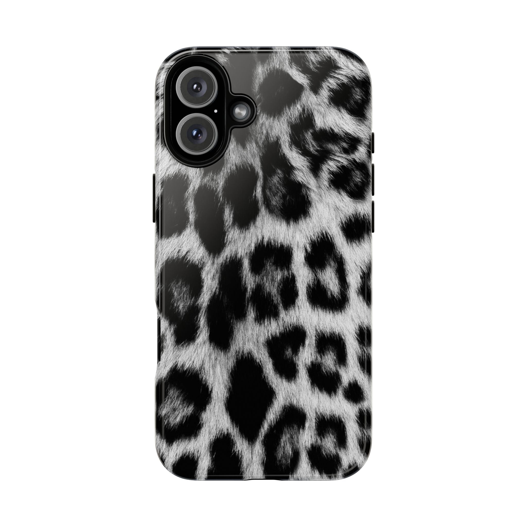 B&W Leopard Phone Case