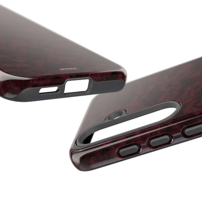 Burgundy Lace Tough Case