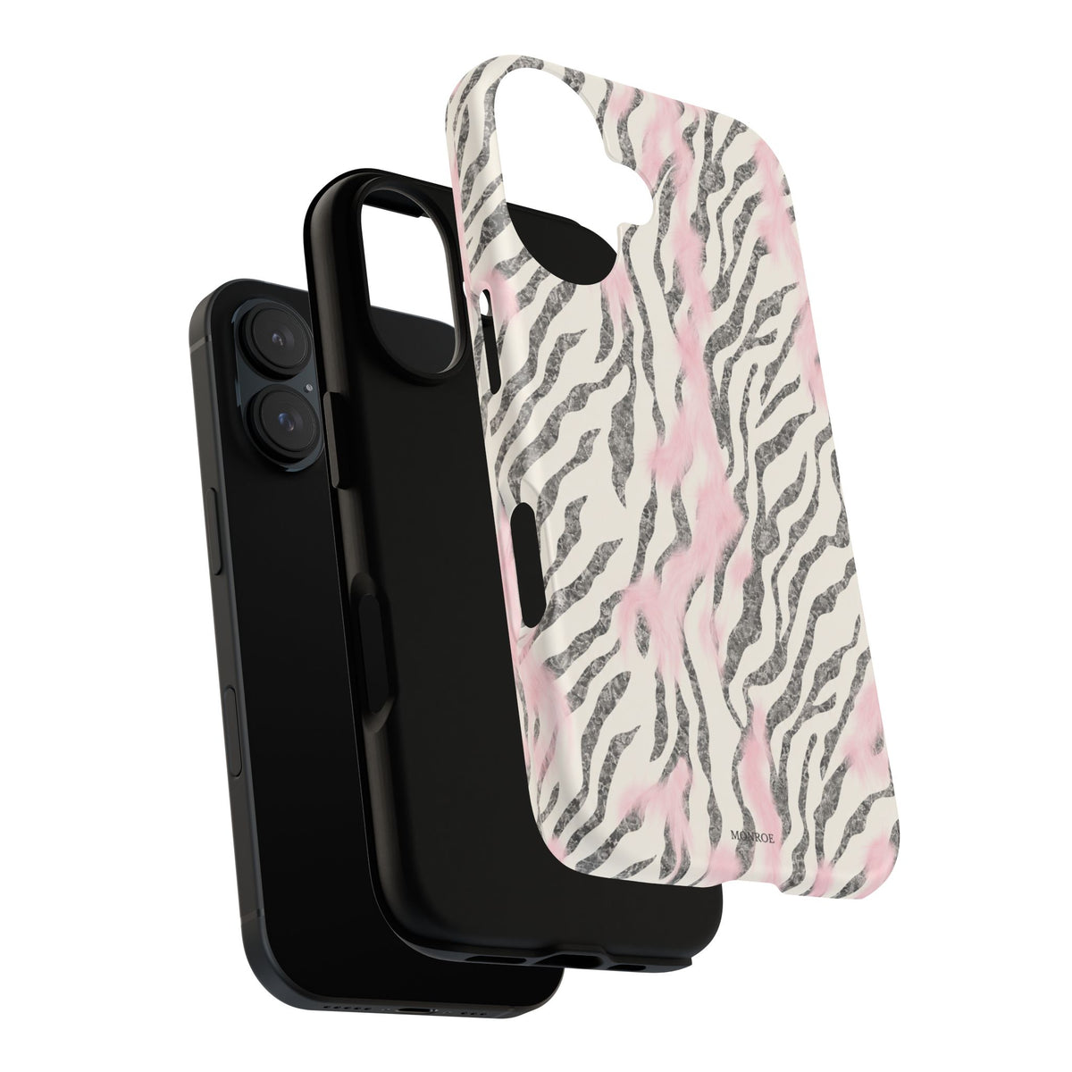 Light Pink Zebra Tough Case