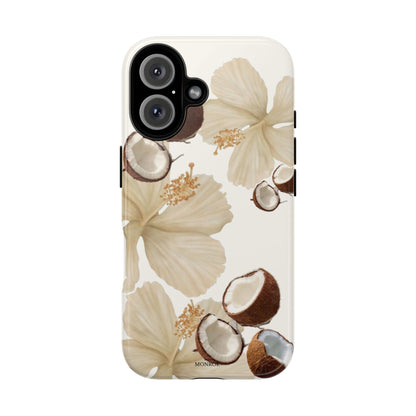 Tropical Coconut Floral Tough Case