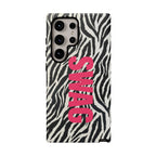 'SWAG' Zebra Print Tough Case