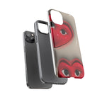 3D Hearts Phone Case