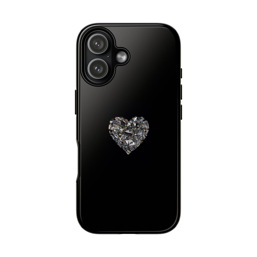 Crystal Heart Phone Case