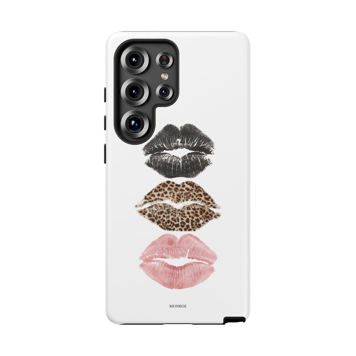 Leopard Glam Lip Tough Case