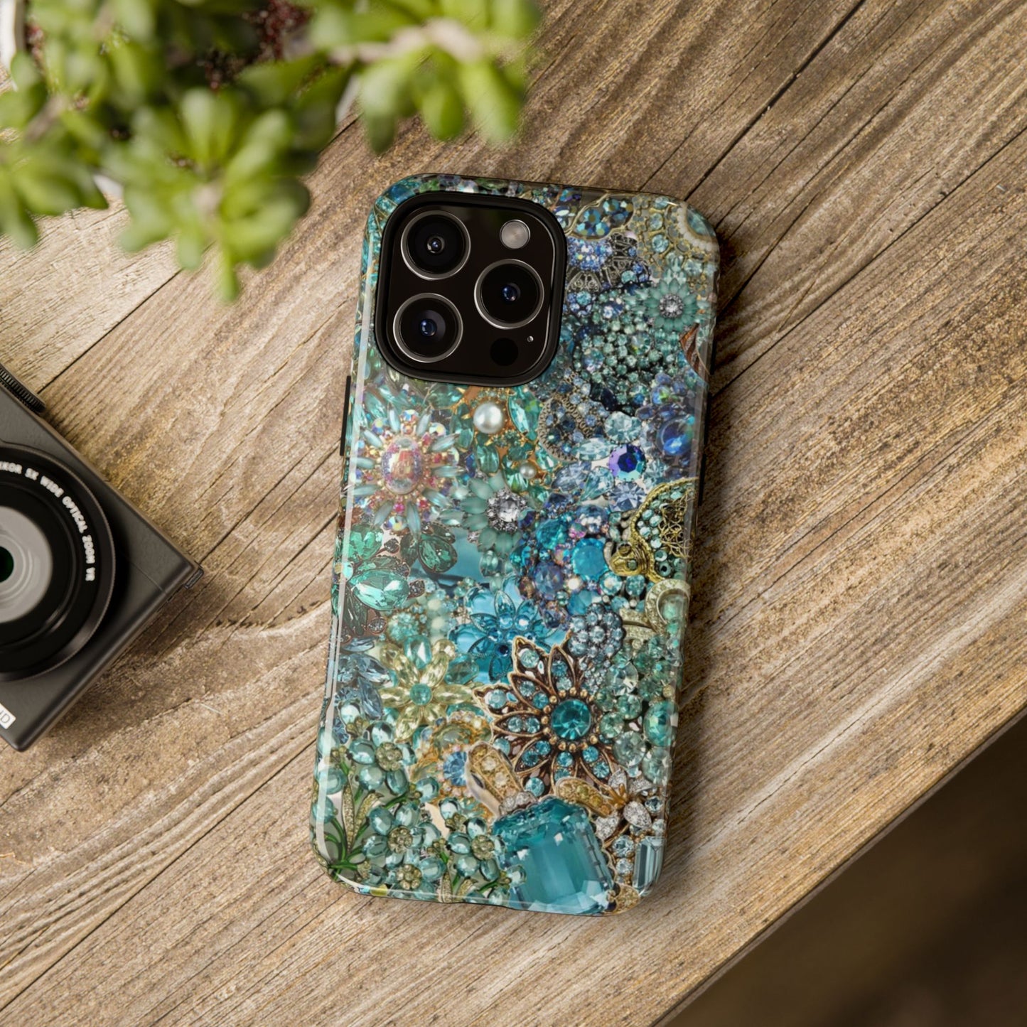 Turquoise Jewel Case