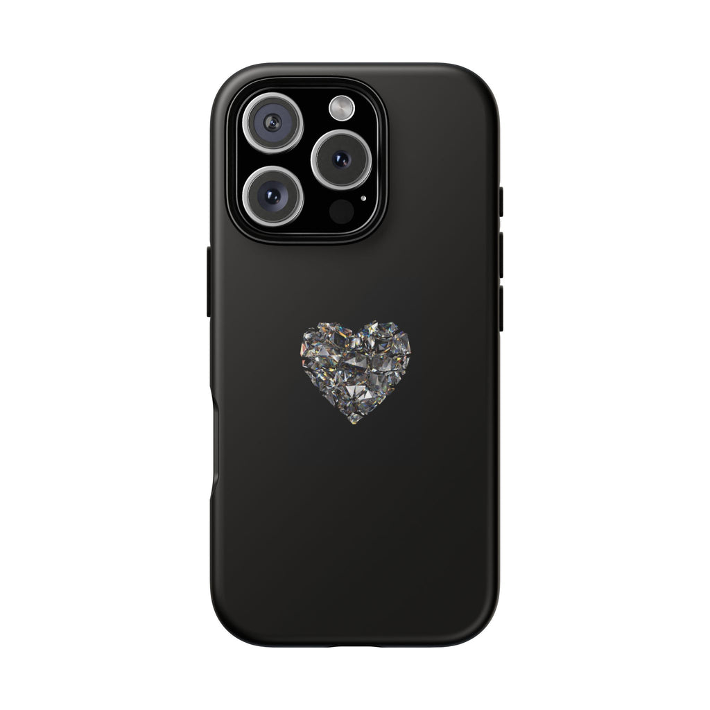 Crystal Heart Phone Case
