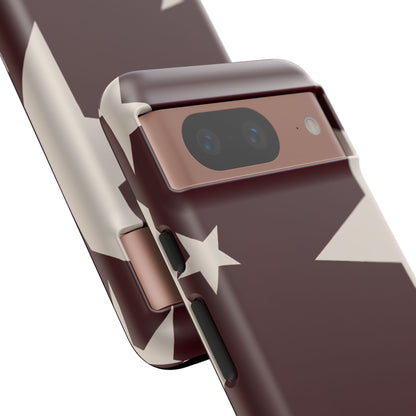 Burgundy Stars Tough Case
