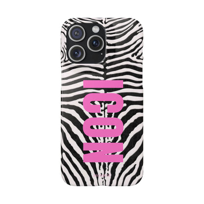 Icon Zebra Striped Case