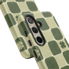 Clover Checker Tough Phone Case