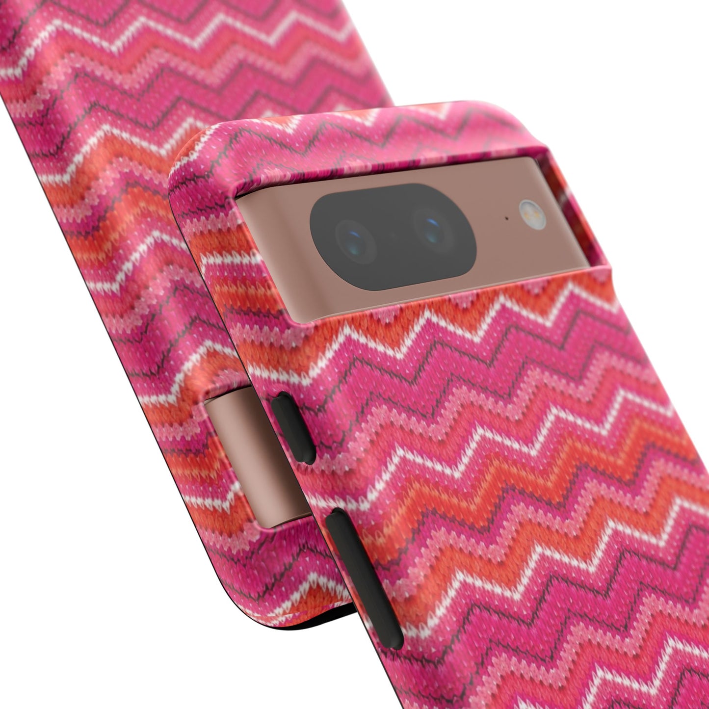Pink Zigzag Tough Case