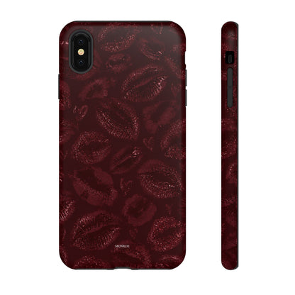Burgundy Kiss Tough Case