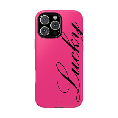 Hot Pink 'Lucky' Tough Case