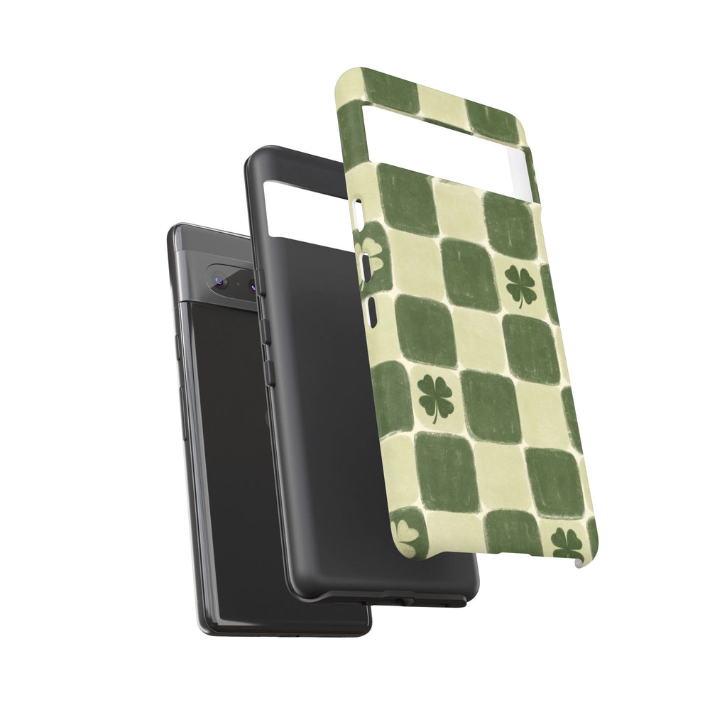 Clover Checker Tough Phone Case