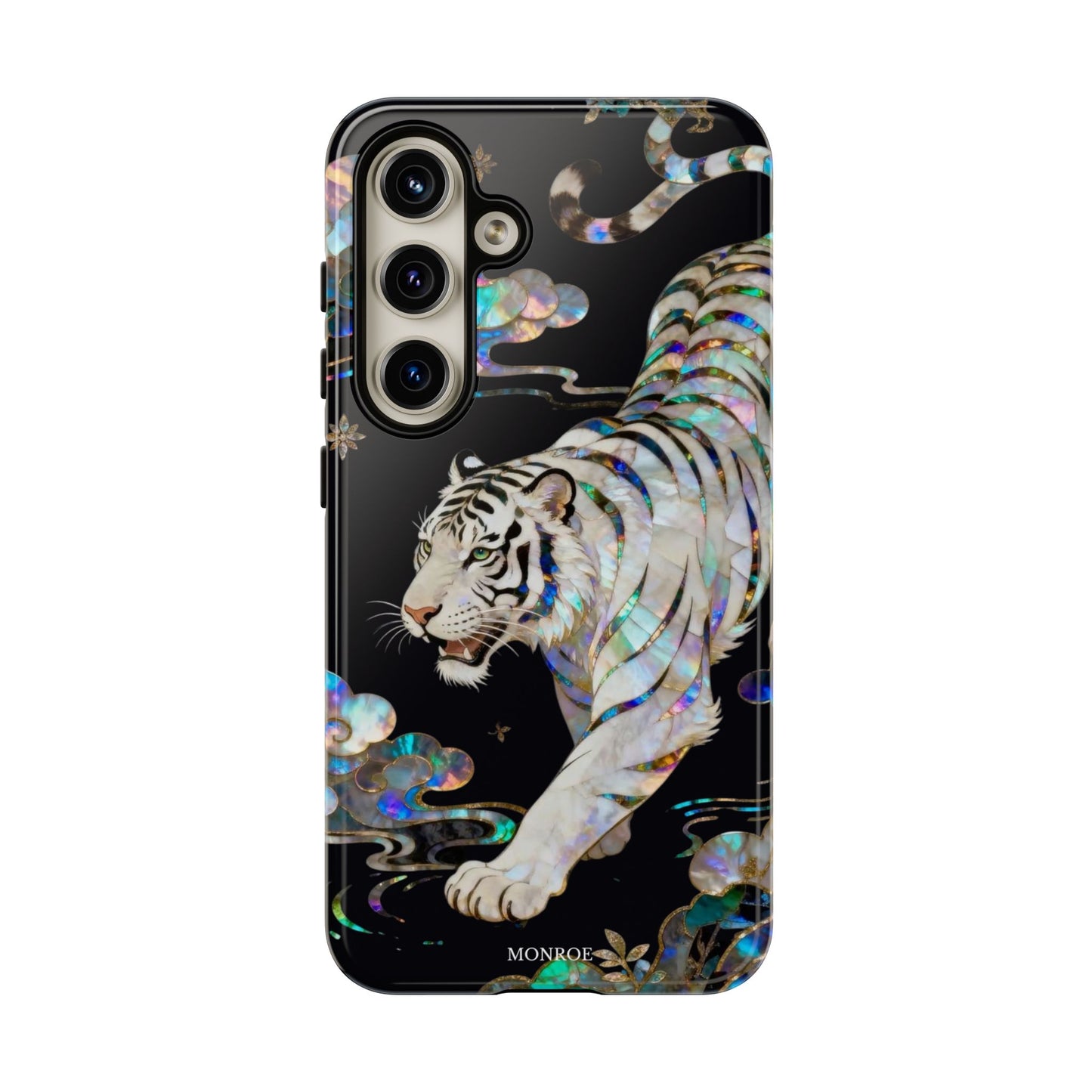 Iridescent White Tiger Tough Case