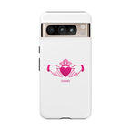 Pink Irish Claddagh Symbol Tough Phone Case