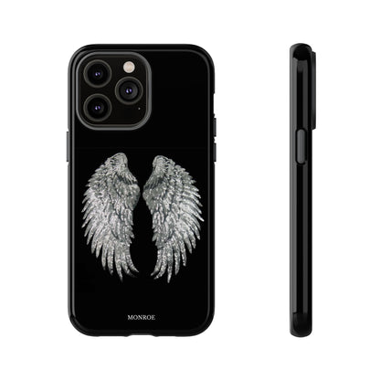 Silver Wings Black Tough Case