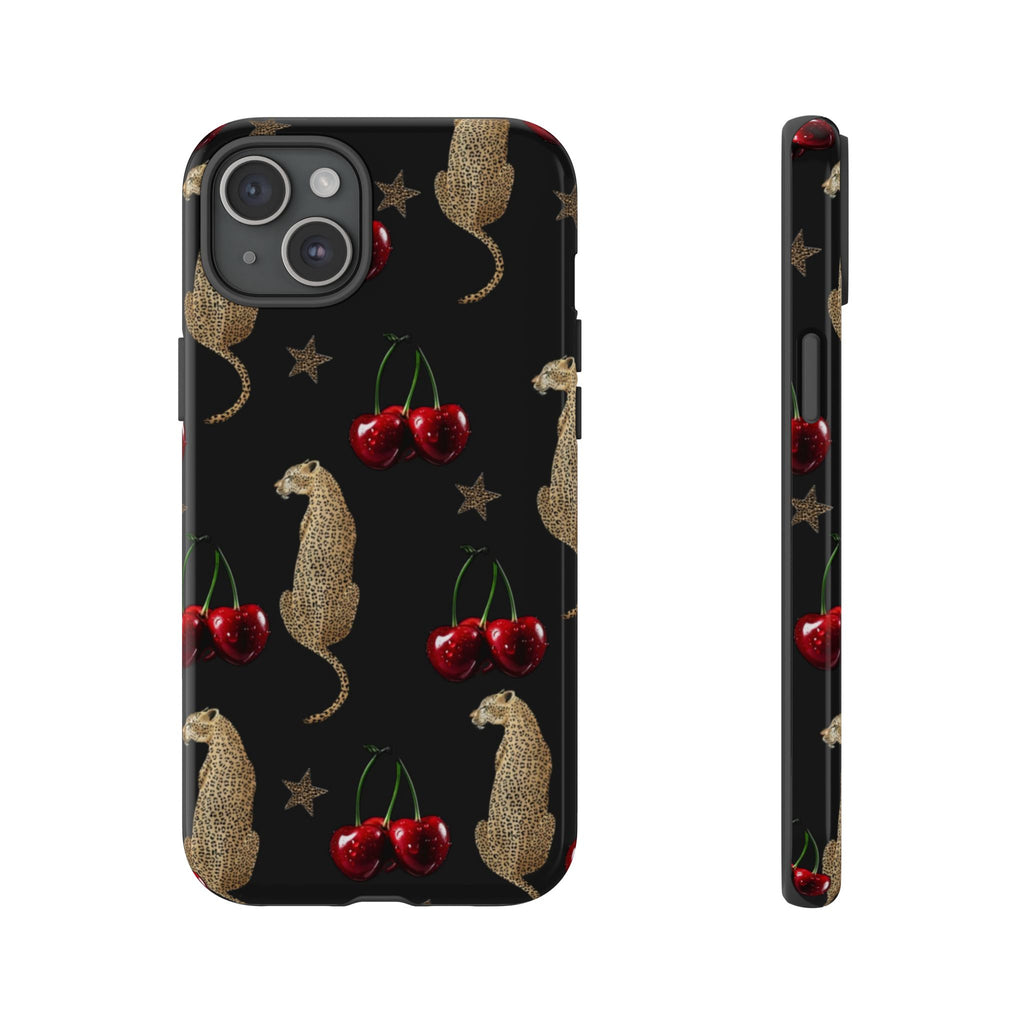 Leopards & Cherries Phone Case