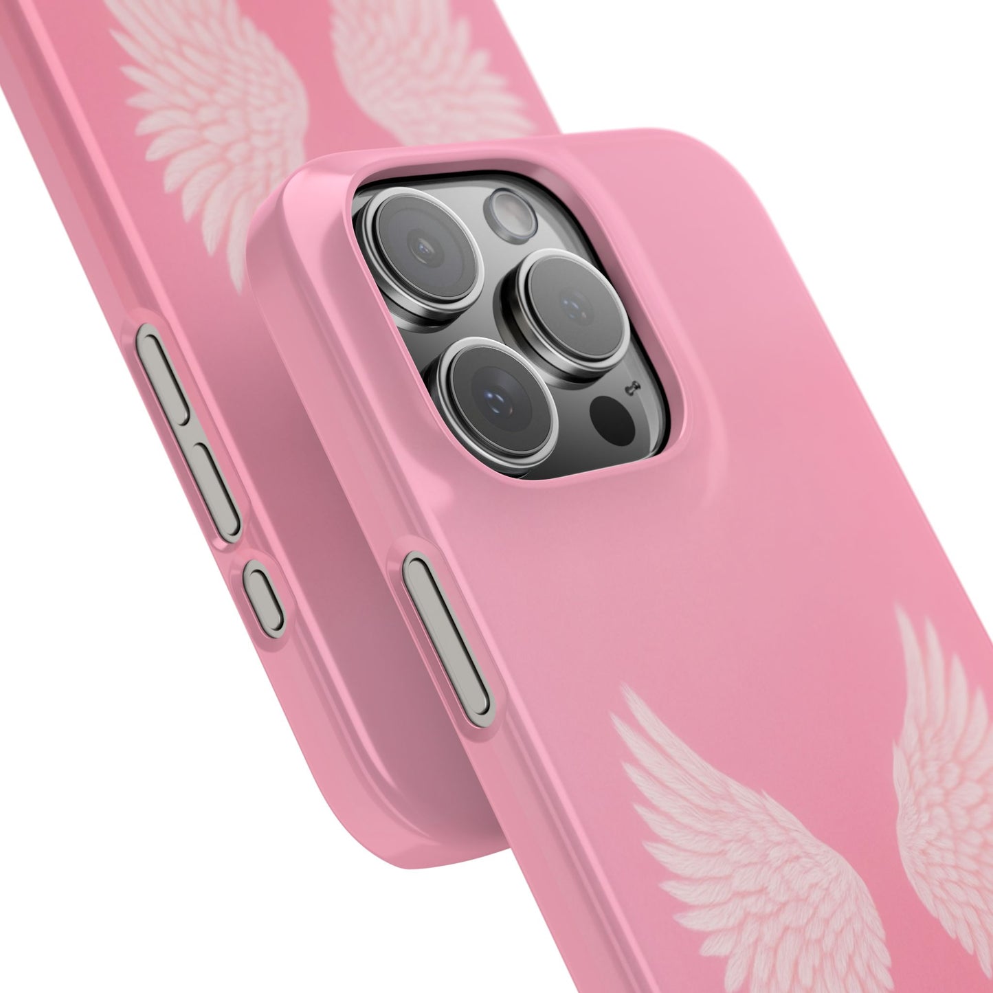 Pink Angel Wings Case