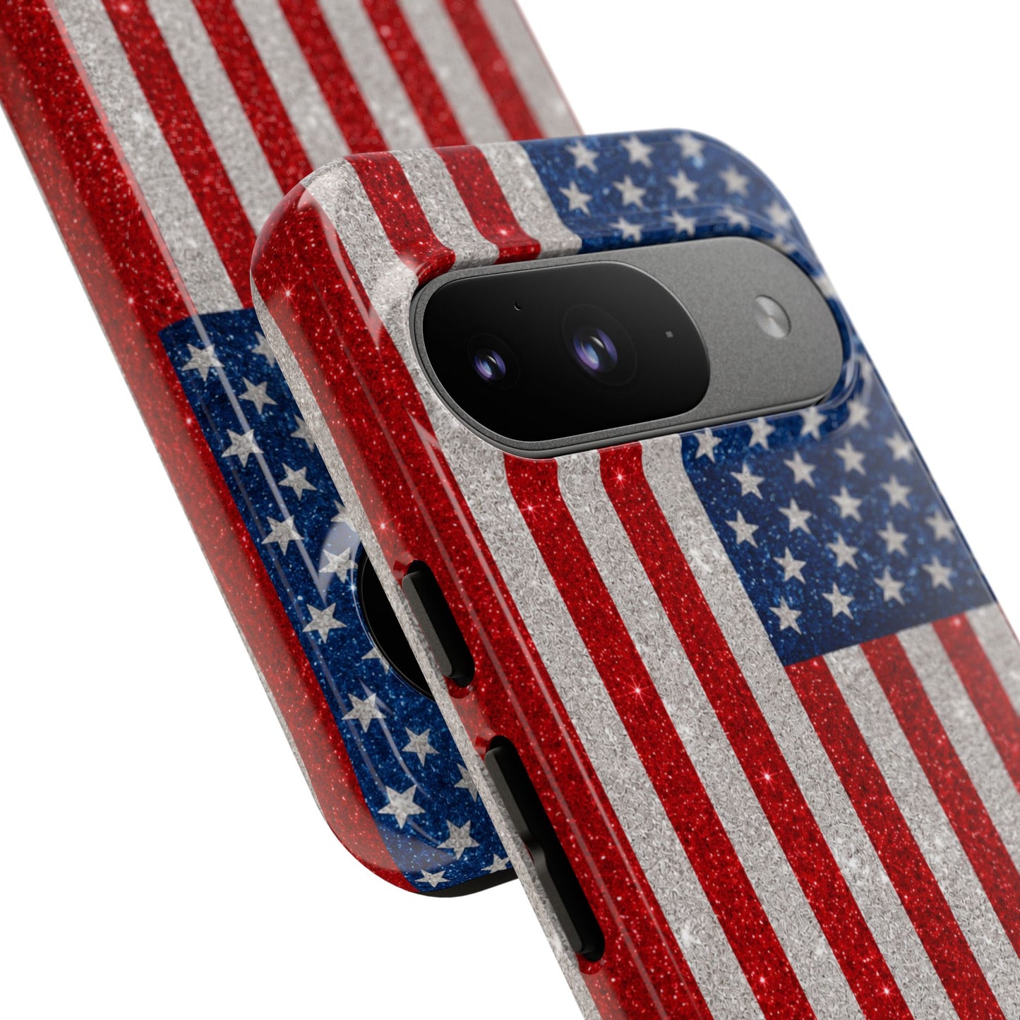 America Glitter Tough Case