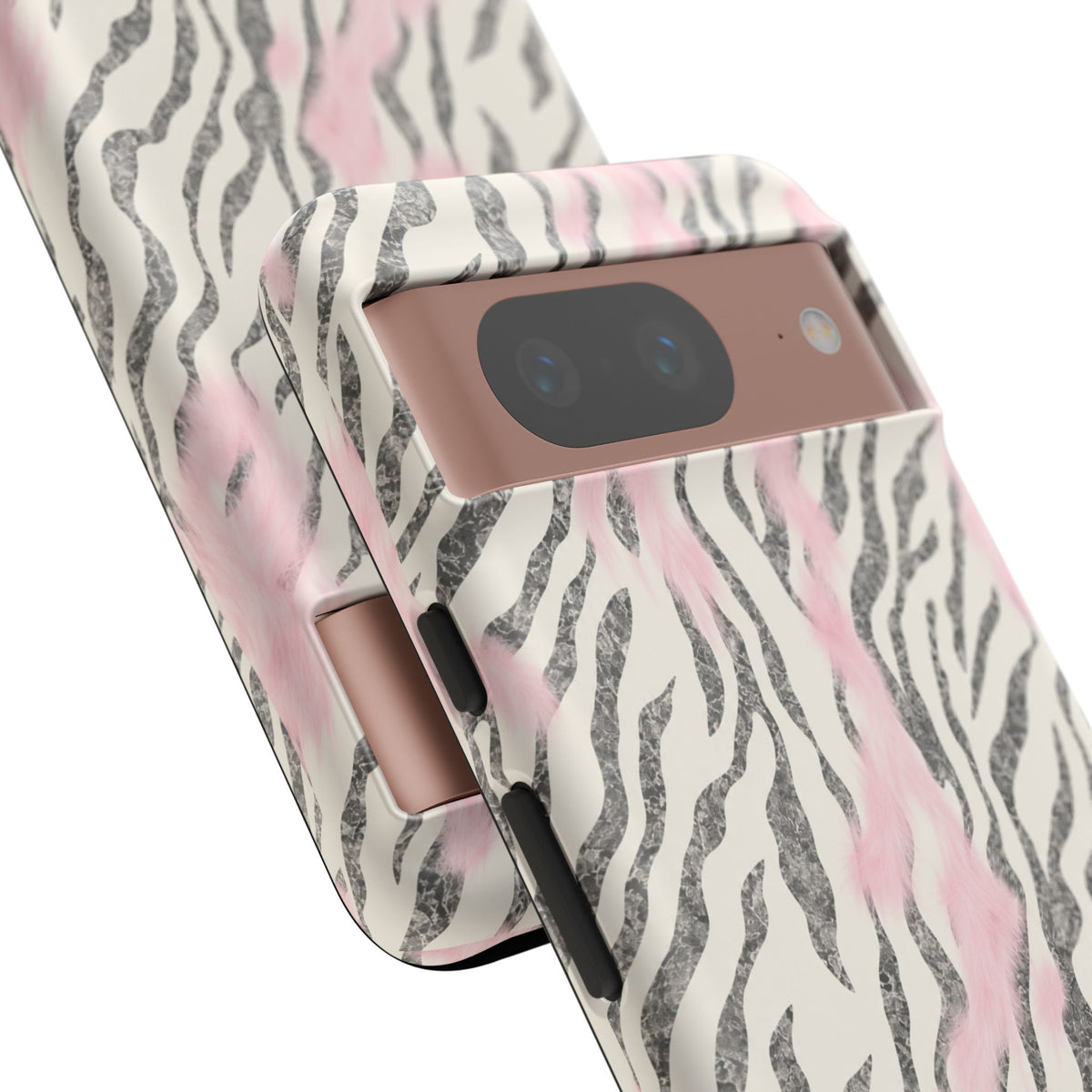 Light Pink Zebra Tough Case