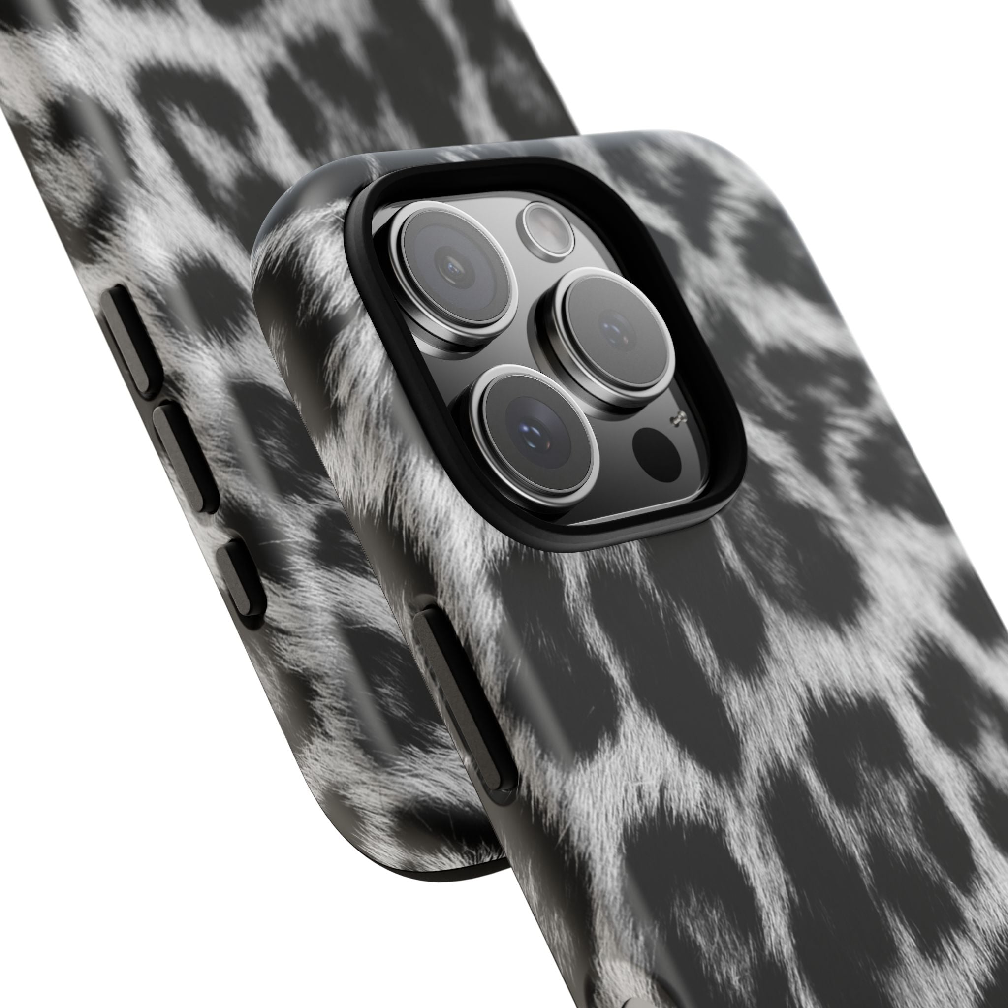 B&W Leopard Phone Case