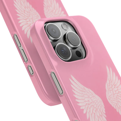 Pink Angel Wings Case