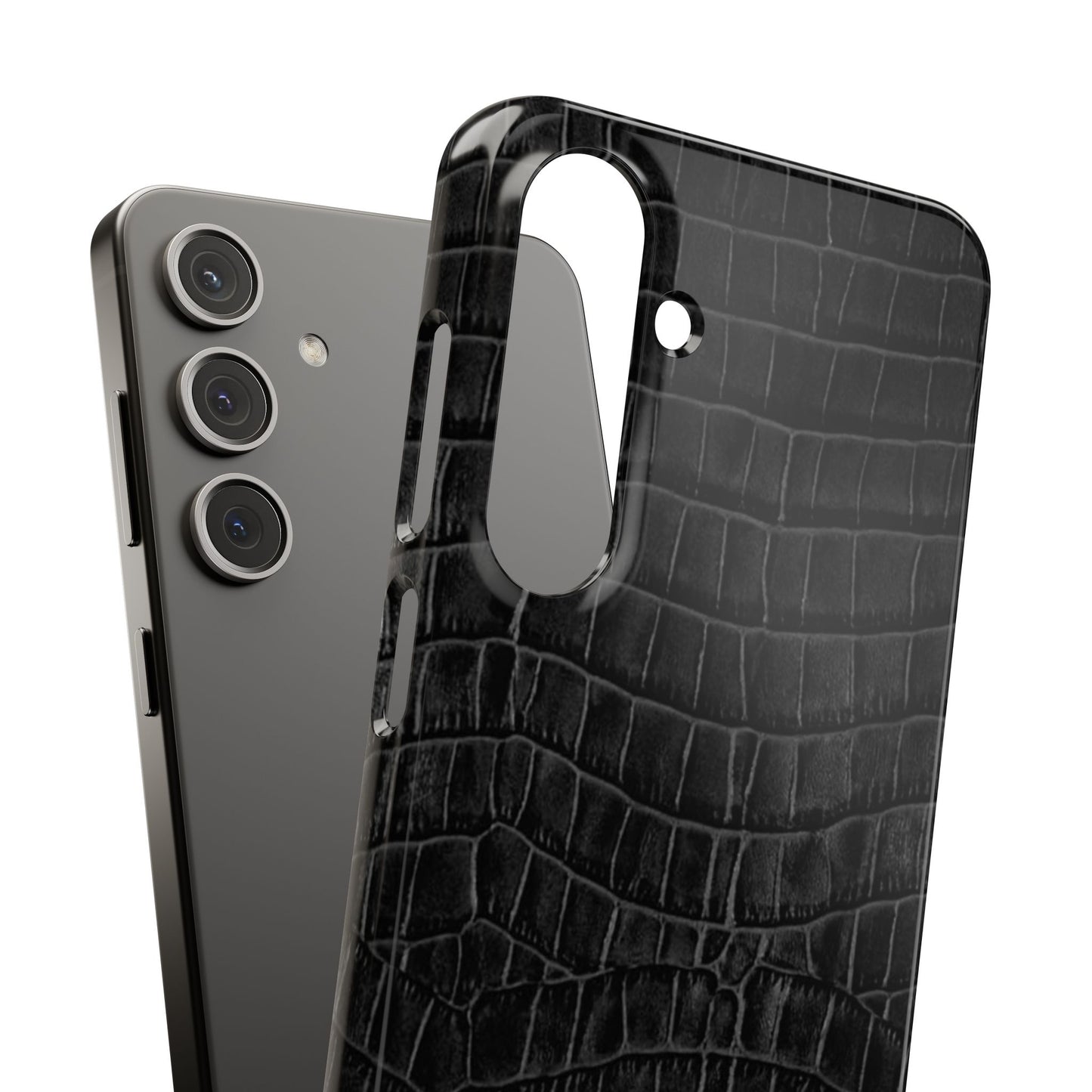 Black Croc Case