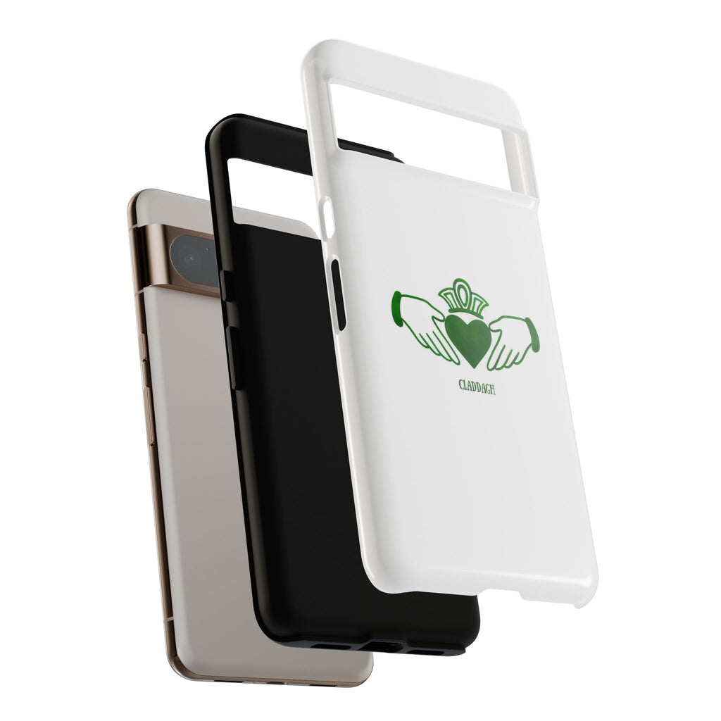 Irish Claddagh Symbol Green Tough Case