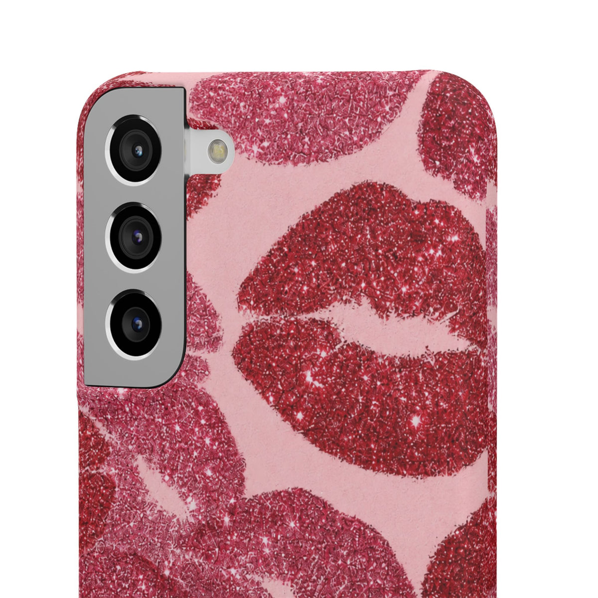 Pink Glitter Kiss Case