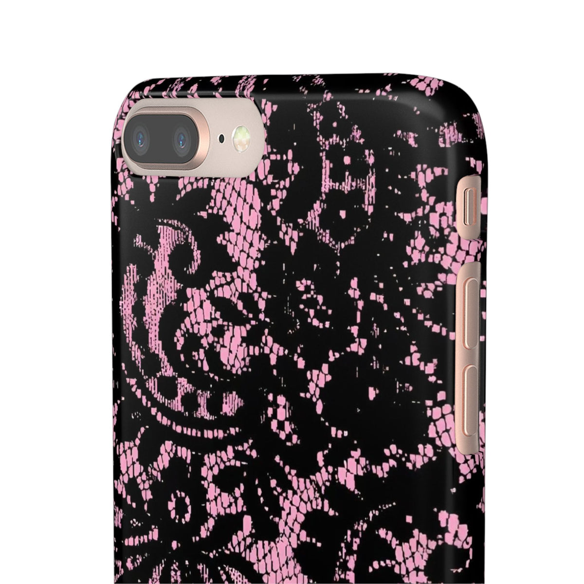 Pink Lace Pattern Case