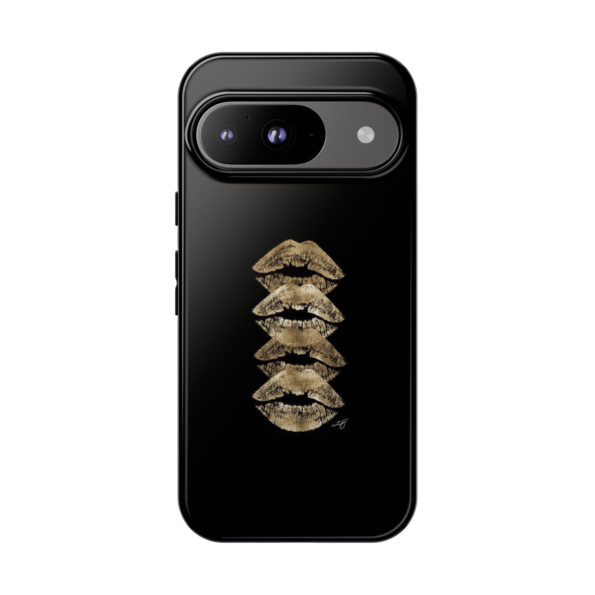 Golden Lipstick Phone Case