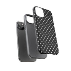 Black Polka Dot Phone Case