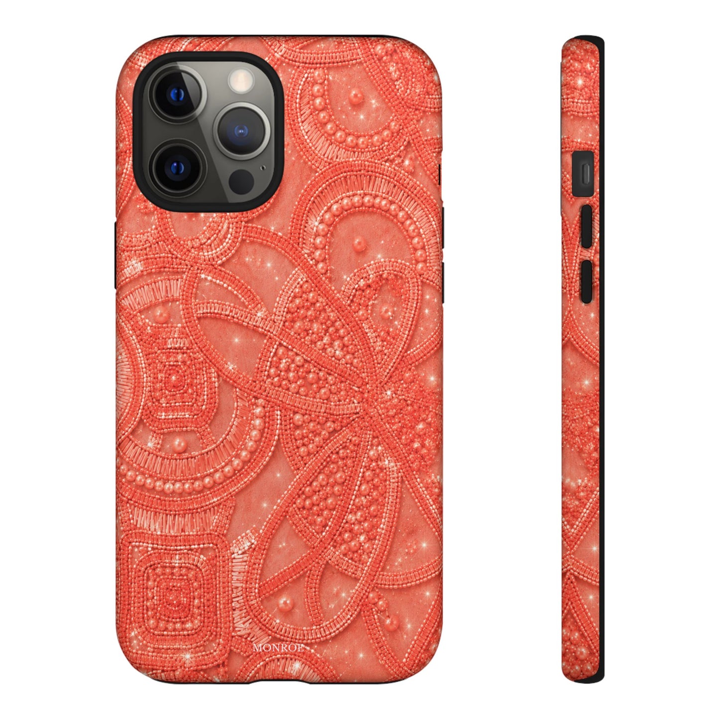 Coral Lace Tough Case