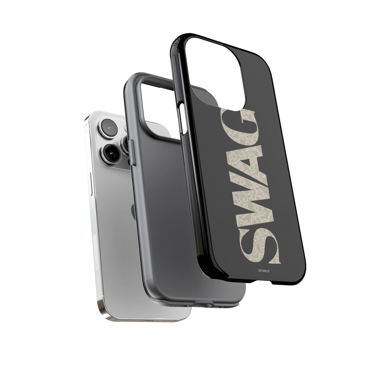 Lace Swag Black Tough Case