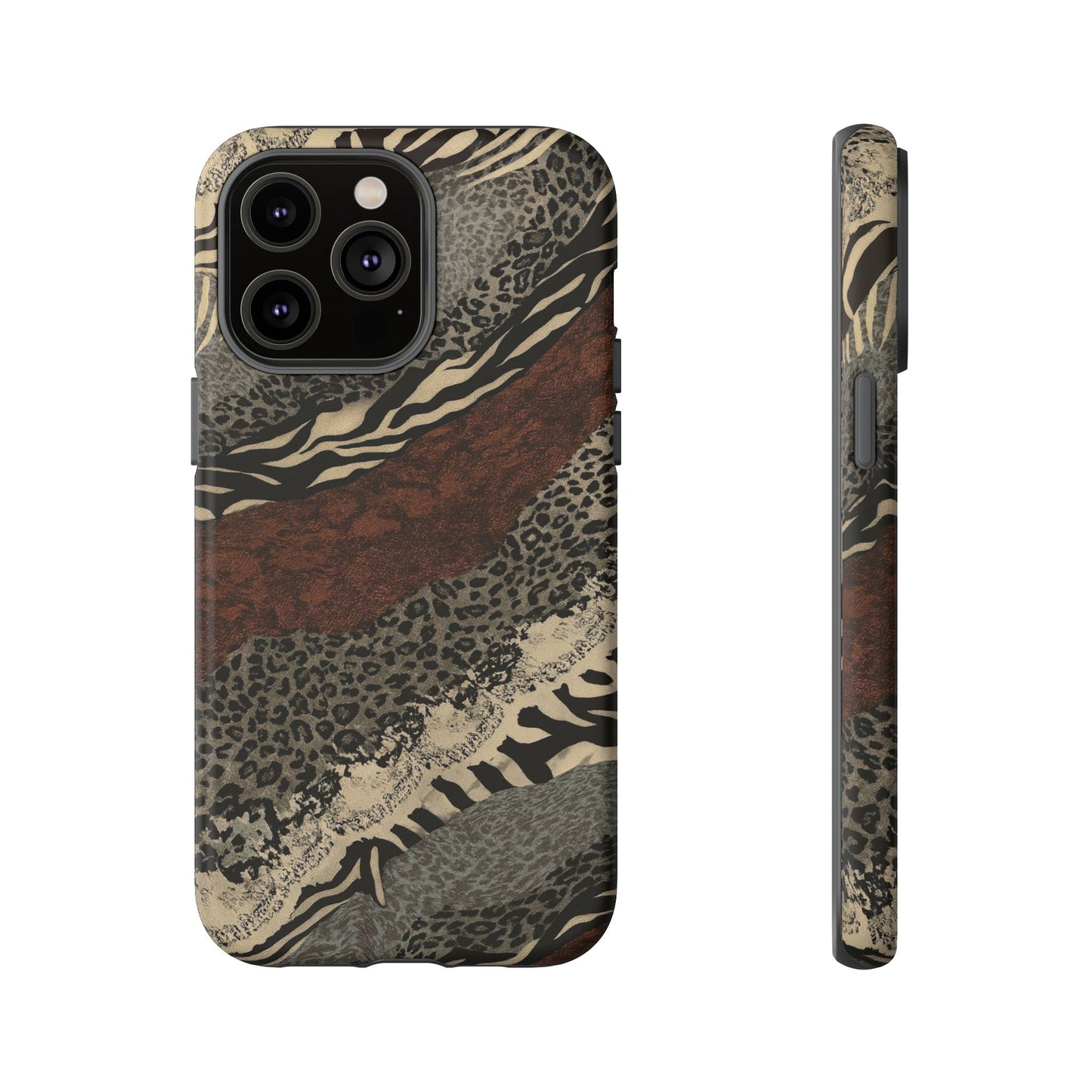 Safari Stripe Tough Phone Case