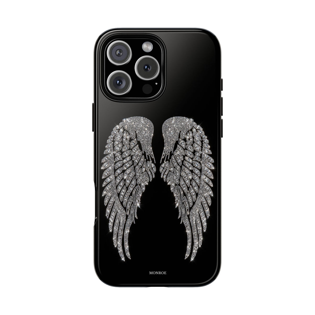 Silver Angel Wings Tough Case