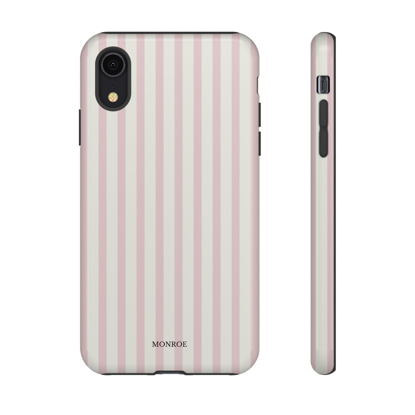 Light Pink Stripe Tough Phone Case