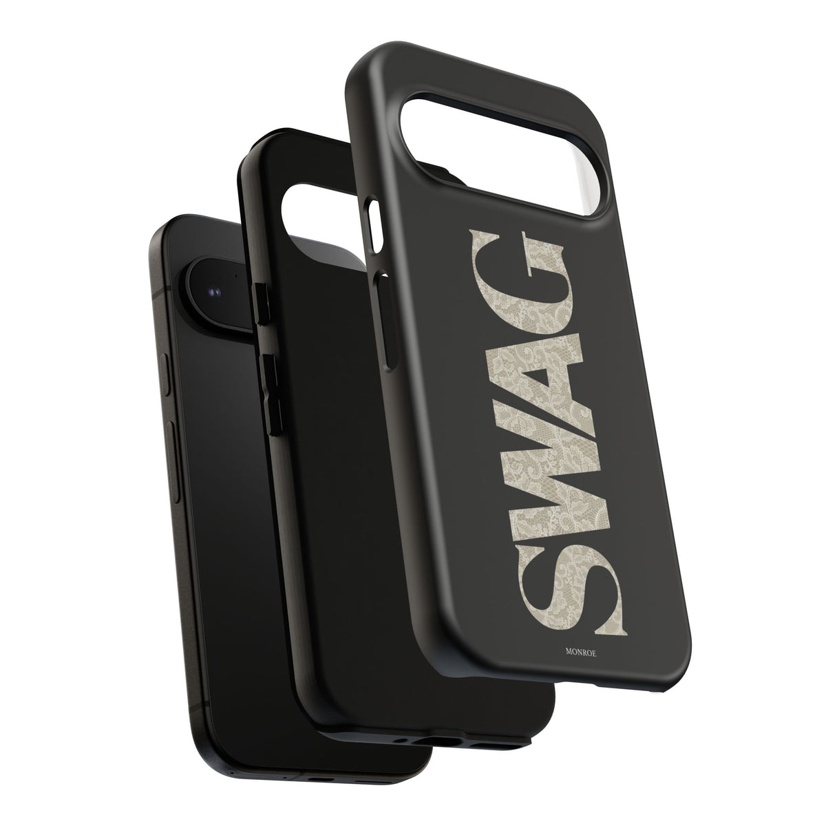 Lace Swag Black Tough Case