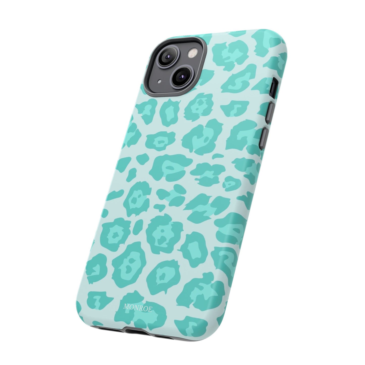 Teal Leopard Tough Case