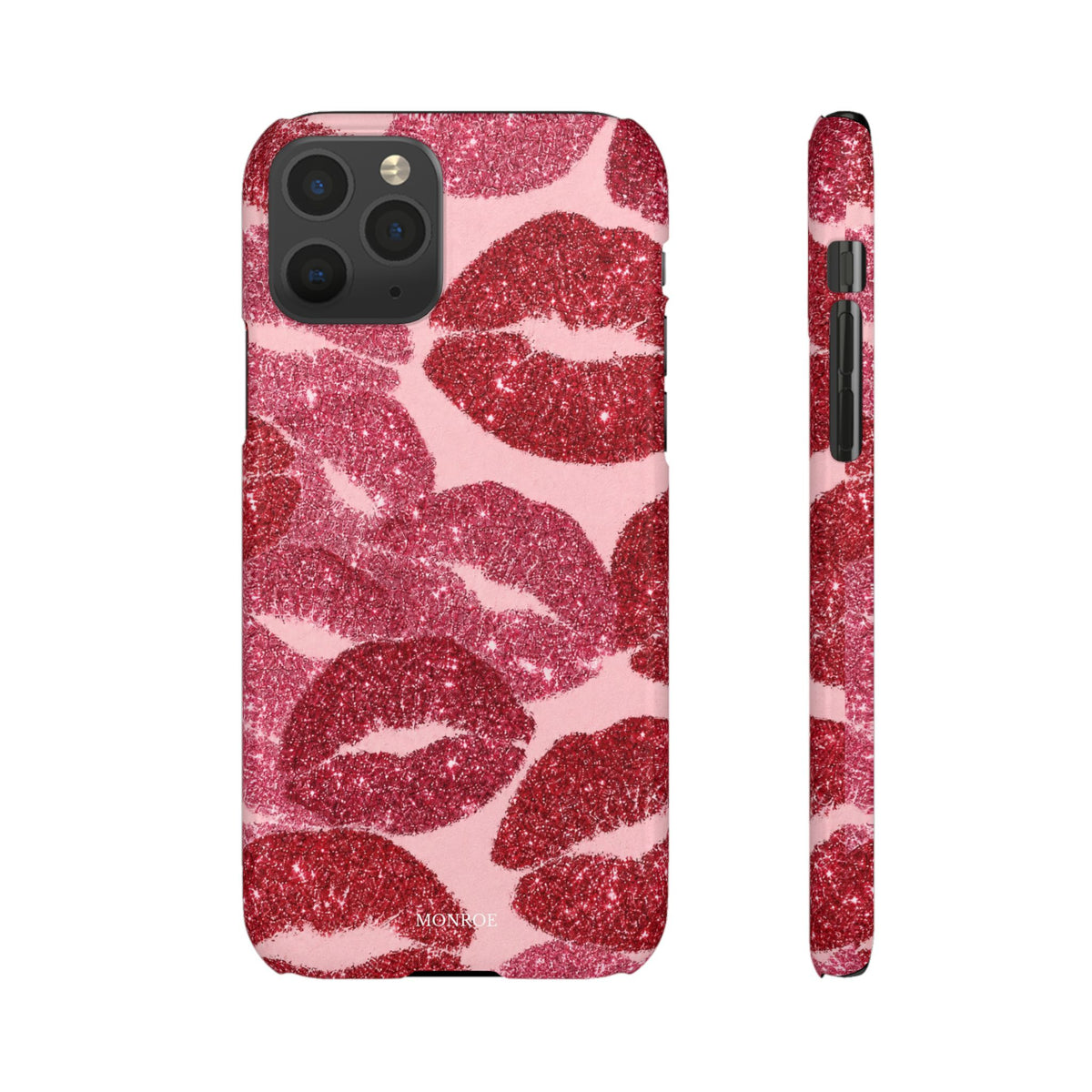 Pink Glitter Kiss Case