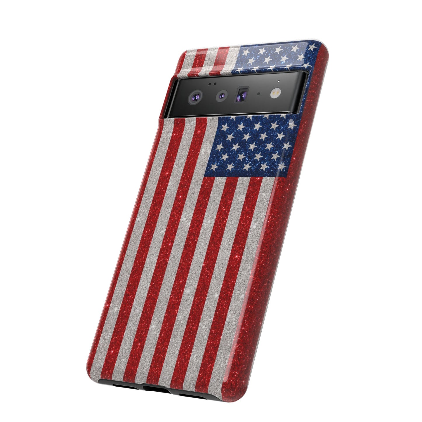 America Glitter Tough Case