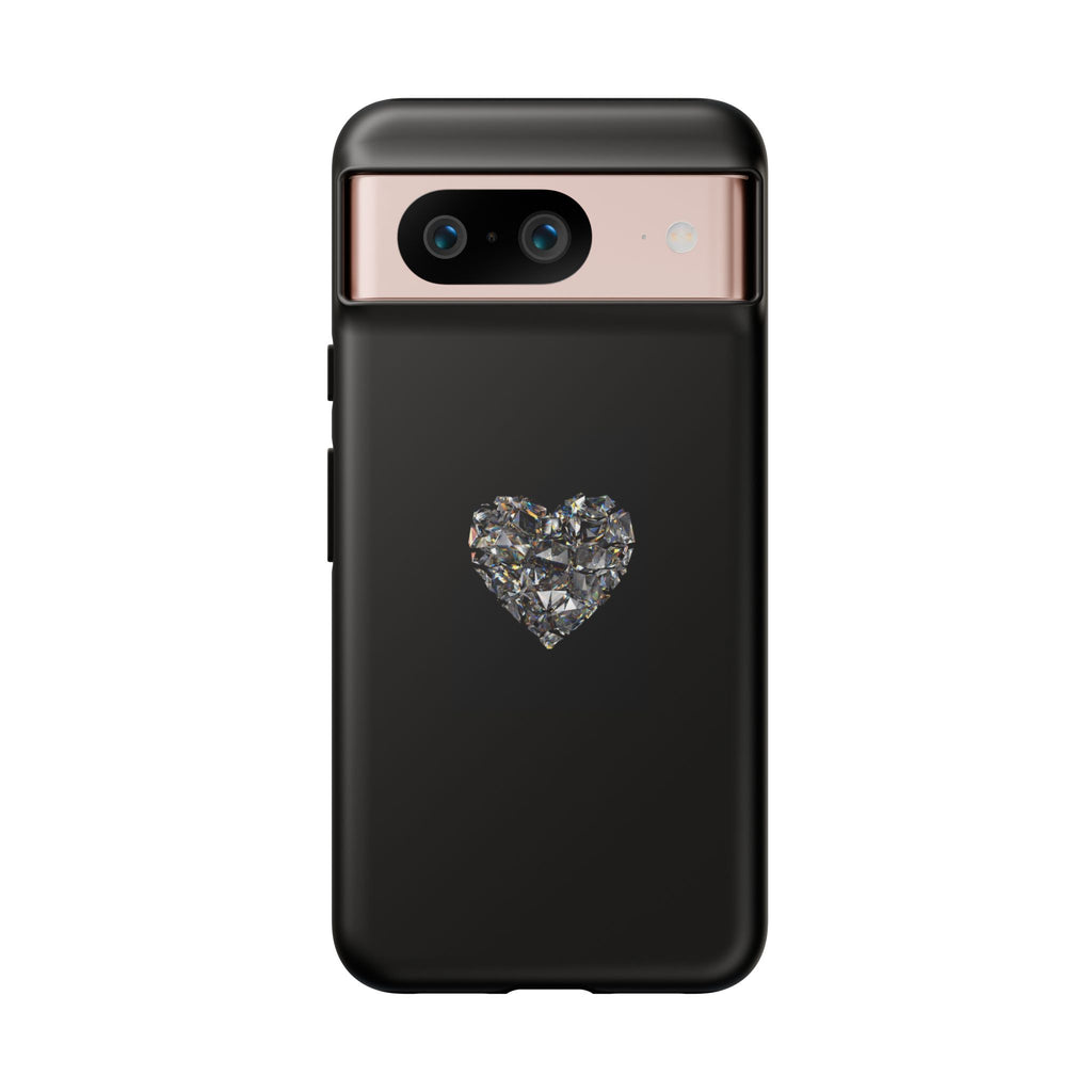 Crystal Heart Phone Case
