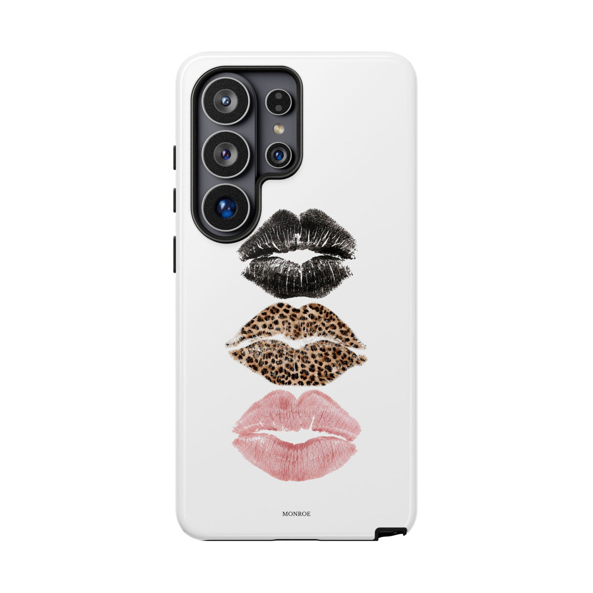 Leopard Glam Lip Tough Case