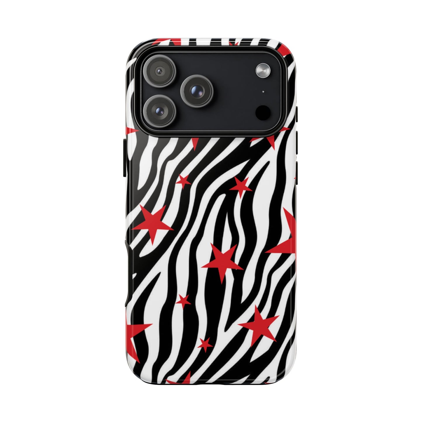 Zebra Red Stripes Tough Case