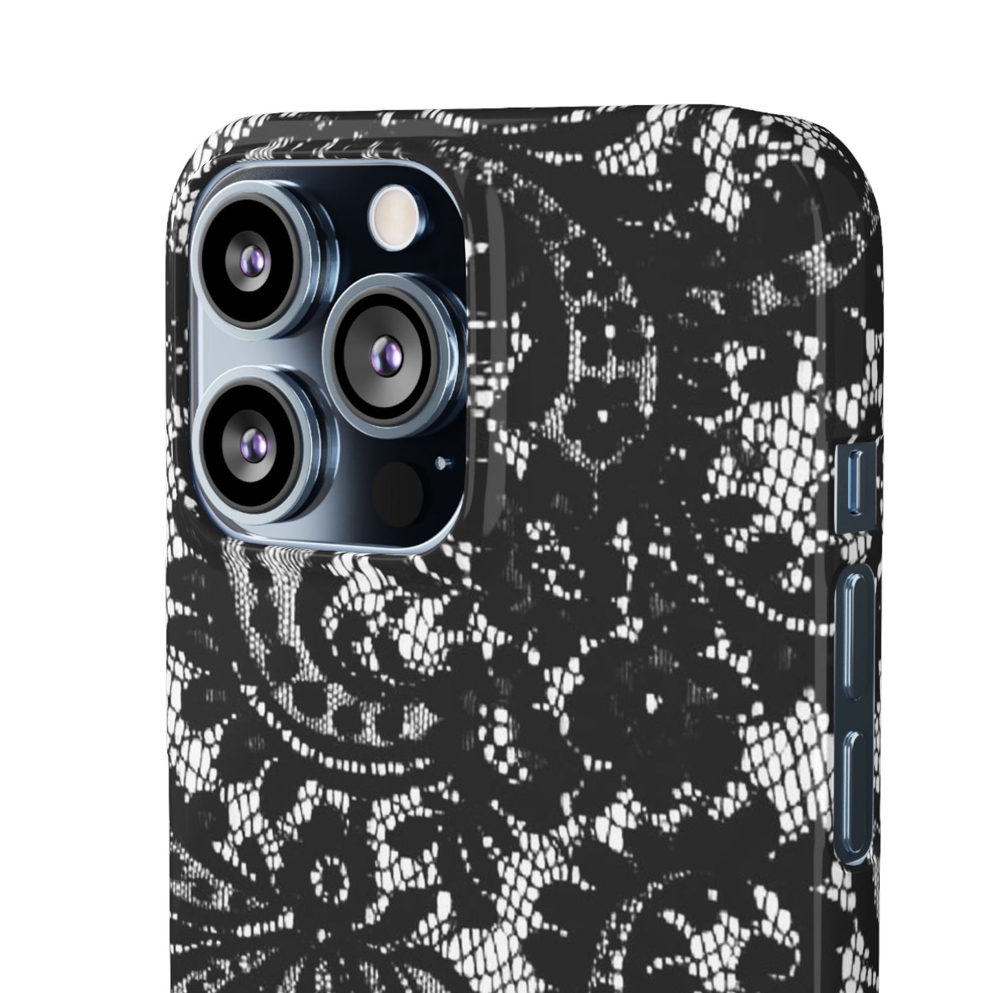 Black Lace Elegant Pattern Case