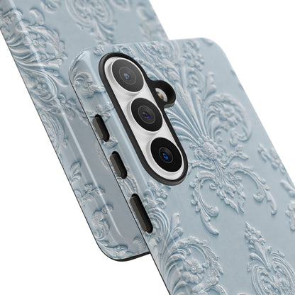 Blue Vintage Pattern Tough Case