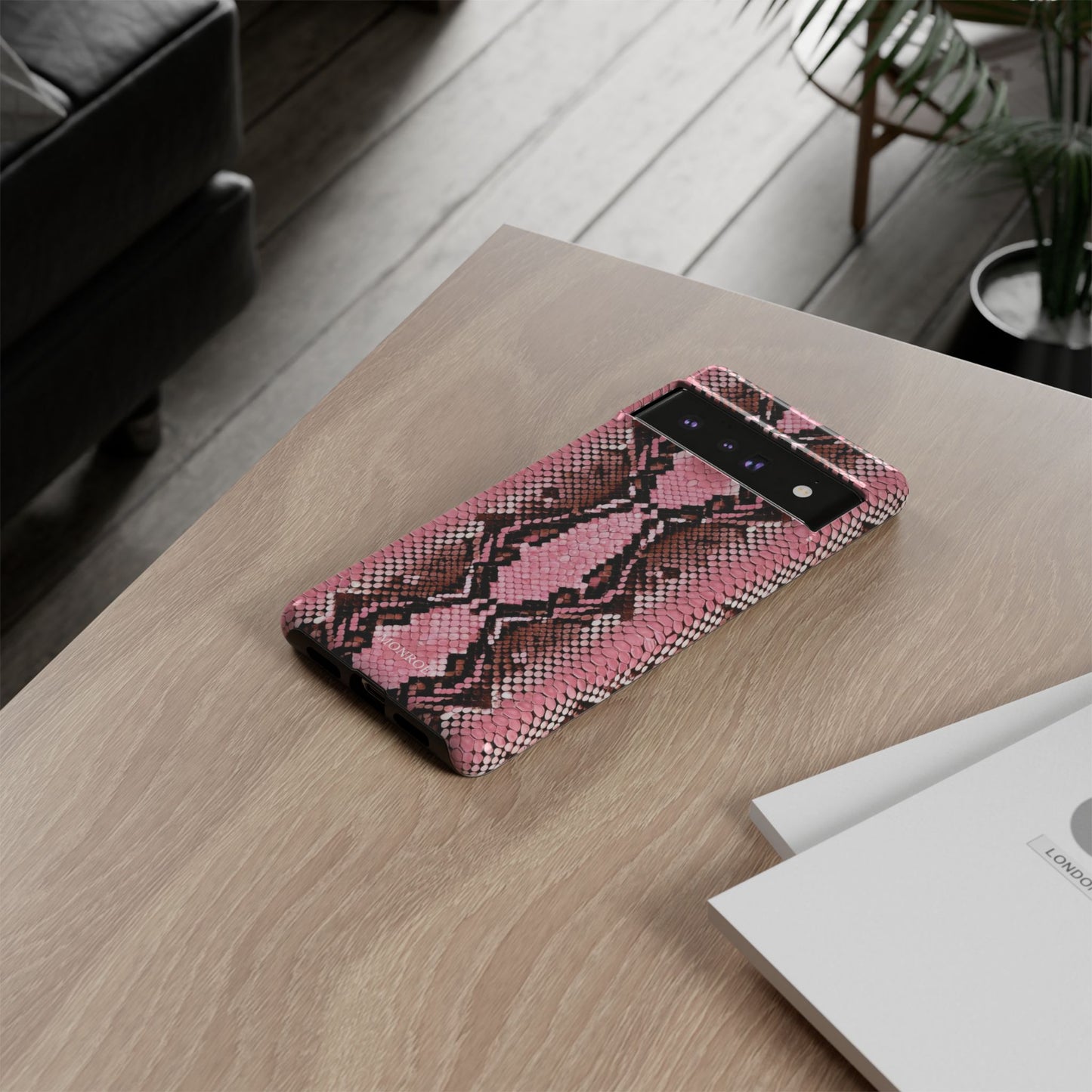 Pink Snake Tough Case