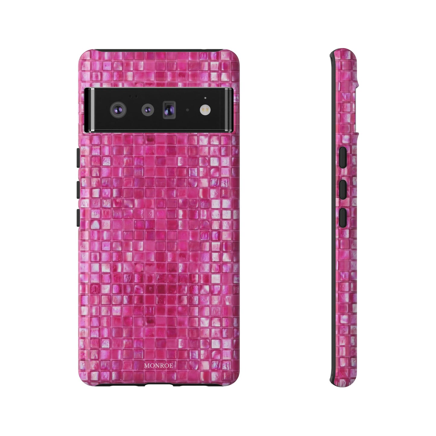 Hot Pink Mosaic Tough Case