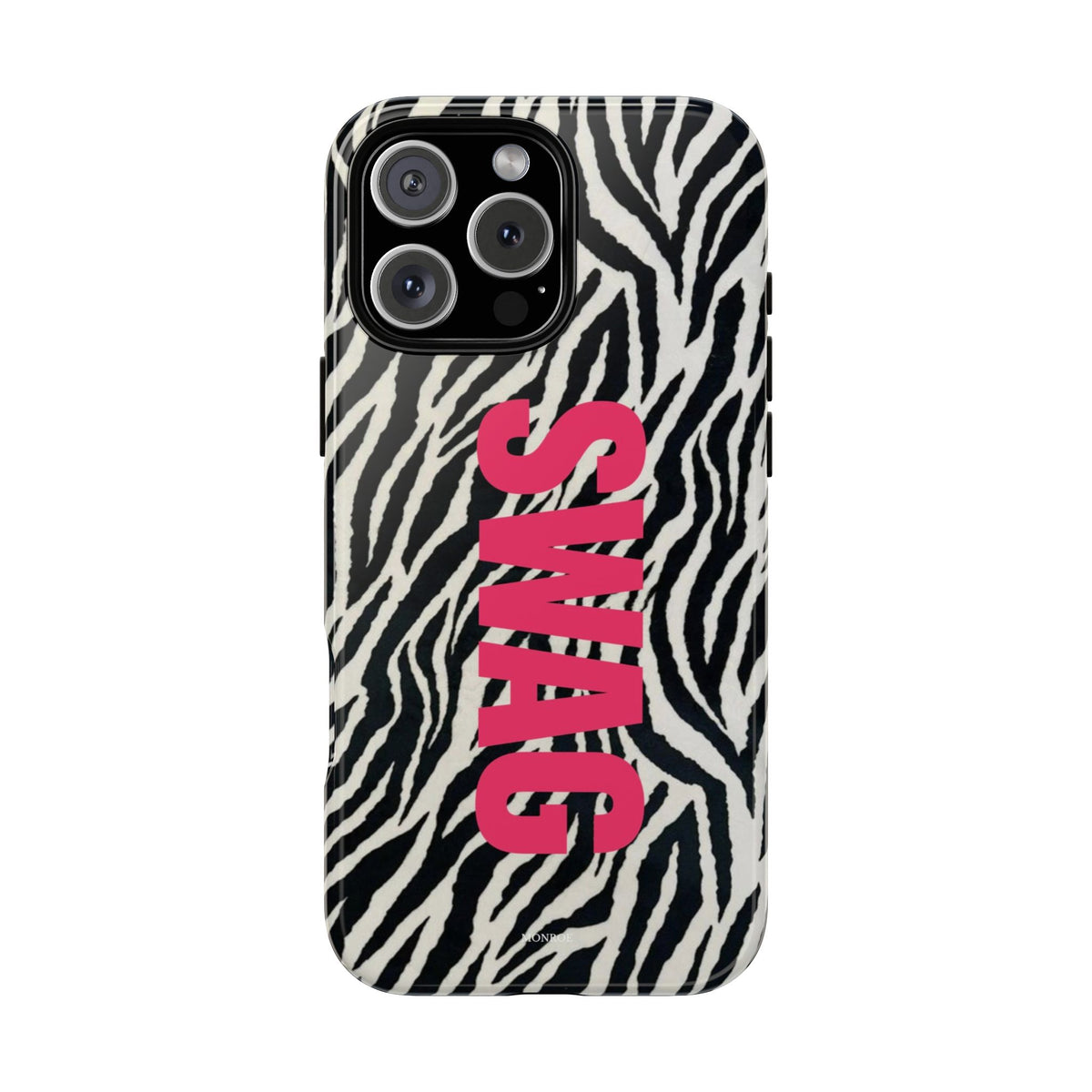 Zebra Print  "SWAG" Tough Case